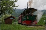 Gar nicht so einfach, nach dem Halt in der Neigung wieder abzufahren!  Cornaux, den 14.