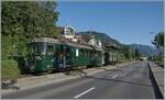 Autour de la voie ferrée / Rund um die eiserne Bahn (Herbstevent 2024) - Dieses Jahr zu Gast bei der Blonay-Chamby Bahn: der wunderschön hergerichtet GFM (Historique) BDe 4/4 141 in