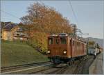 La DER de la Saison / Das Saison Ende der Blonay Chamby Bahn 2024 - Seit einigen Jahren zeigt die Blonay Chamby Bahn zum Saison Ende mit einem verdichteten Fahrplan noch einmal ihrer herrlichen Fahrzeuge im Einsatz. Zum Abschluss des Tages gab es für meinen Geschmack des Höhepunkt des Saisonabschlussfeier: Die RhB Ge 4/4 N° 81; die herrliche Lok rangiert in Blonay.

27. Okt. 2024