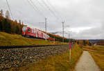   Der RhB Regio-Zug von Chur via St.