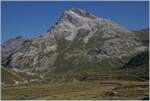  Kleine  Züge in einer grossen Landschaft: Ein Bernina Bahn Express ist zwischen Bernina Ospizio und Bernina Lagalp auf der Fahrt nach St. Moritz.

13. Sept 2016

