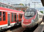 SBB ETR 610 (RABe 503) in Memmingen am 04.06.2022.