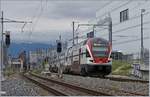 Der SBB RABe 511 103 als RE Annemasse - Vevey bei der Durchfahrt in Prilly-Malley.