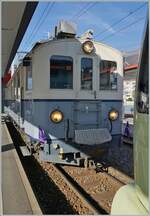 Nachdem ich in Aigle dieses Bild gemacht hatte, stand der Entschluss fest: Zurück zur Strecke! Doch im musste mich ziemlich beeilen, den der ASD 1914 BCFe 4/4 N° 1 sollte in wenigen Minuten