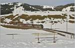 Der  Lenkerpendel  in seiner  Normalfarbe  au der Fahrt Richtung Gstaad zwischen Schönried und Zweisimmen.