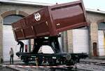 SBB Betriebswerkstatt Z�rich, Tag der offenen T�r am 25.10.1980.