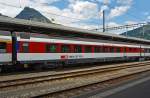 SBB Speisewagen WRm 61 85 88-94 103 - 8 CH-SBB (Umbau aus 88-75 103) am 28.05.2012 im Bahnhof Brig.