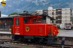 Te 171 203-3 (ex SBB Te III - 203)   Meiringen  der zb (Zentralbahn) abgestellt am 29.09.2012 im Bahnhof Meiringen.