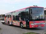 Setra 415 LE Business der VVR mit Anh�nger in Bergen.
