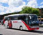 Setra 515 HD von Blaguss Reisen aus sterreich im Juni 2015 in Krems.
