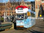 GVBA TW 781 Weihnachts Strassenbahn.