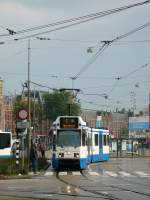 GVBA TW 908 Prins Hendrikkade, Amsterdam 24-09-2014.