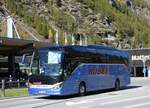 (268'355) - Aus Tschechien: Rubes, Risuty - 3SB 3001 - Setra am 21. Oktober 2024 beim Bahnhof Tsch