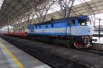 KZC T478 2065 steht mit ein Sonderzug nach Rakovnik am 20 September 2020 in Praha hl.n.