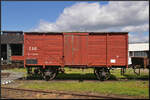 Der gedeckte Güterwagen ČSD Z 1-15724 besitzt noch Speichenräder, dürfte also älteren Baujahrs sein. Der Wagen stand am 21.05.2022 im Eisenbahnmuseum Jaroměř.
