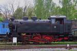 KND 29 steht am 11 Mai 2024 ins Eisenbahnmuseum von Luzna u Rakovnika.