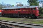 Taigatromel -oder in Czech Sergei- T679 1600 steht ins Eisenbahnmuseum von Luzna u Rakovnika am 11 Ma1 2024.