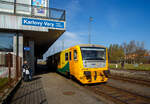 Der „Regionova“ 814 045-1/ 914 045-0 (CZ ČD 95 54 5 814 045-1/ CZ ČD 95 54 5 914 045-0), ein Dieseltriebwagen mit Niederflurbereich der tschechischen České dráhy