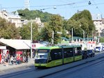 LKP (Львівське комунальне підприємство) LET (Lviv Elektro Trans) TW 1180 Elektron T3L44 Baujahr 2014. Torhova Strasse, Lviv 08-09-2016.