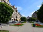 Shevchenka Allee, Lviv, Ukraine 04-06-2017.