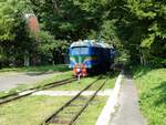 Diesellokomotive TU2 087 der Kindereisenbahn.