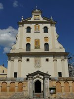 Sankt Josaphat Kirche Lwowska Strasse, Zhovkva, Ukraine 09-05-2014.