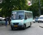 BAZ bus Prospekt Svoboda, Lviv, Ukraine 25-05-2010.