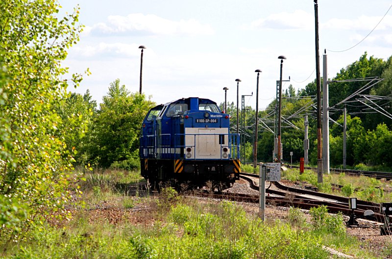 V100-SP-004 / 202 690 mit V100-SP-002 (Königs Wusterhausen, 14.05.2009).