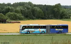 Setra Hochboden Reise-Gelenkbus, Ebenbeck-Reisen GmbH Straubing, fotografiert bei Hagelstadt am 20.06.12