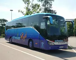 Neuer Schweizer-Reisen Setra S 515 HD aus Waldachtal in Sindelfingen.