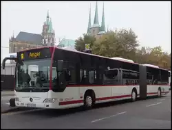 Mercedes Citaro II der EVAG in Erfurt.