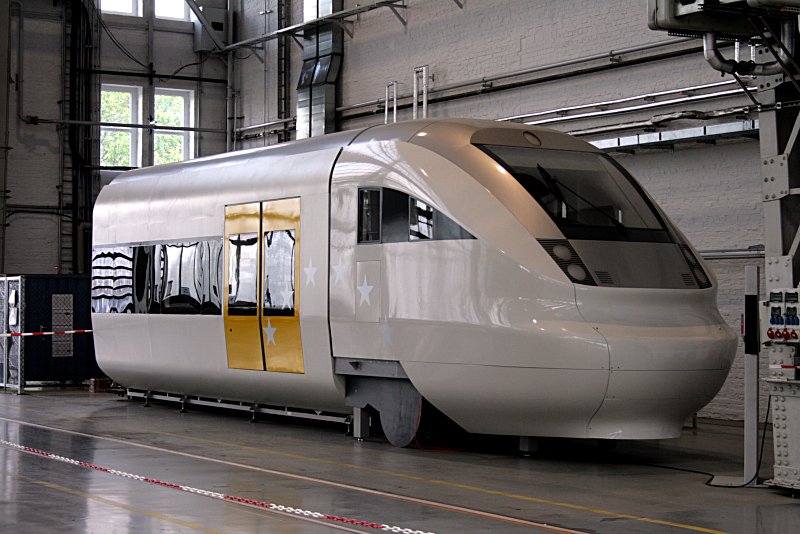 Wohl eine Designstudie... (Tag der offenen T�r Bombardier, Hennigsdorf, 16.05.2009).